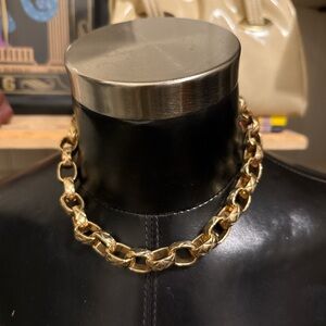 Chunky Gold Chain Necklace